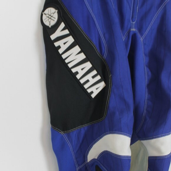 FOX YAMAHA Graphic 180 Blue Motorcycle Racing Pants Size 30 RN# 97275 Motorcross - Picture 10 of 15